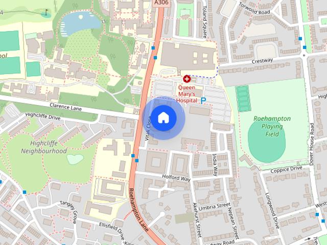 Apartment for rent in Roehampton, Greater London
