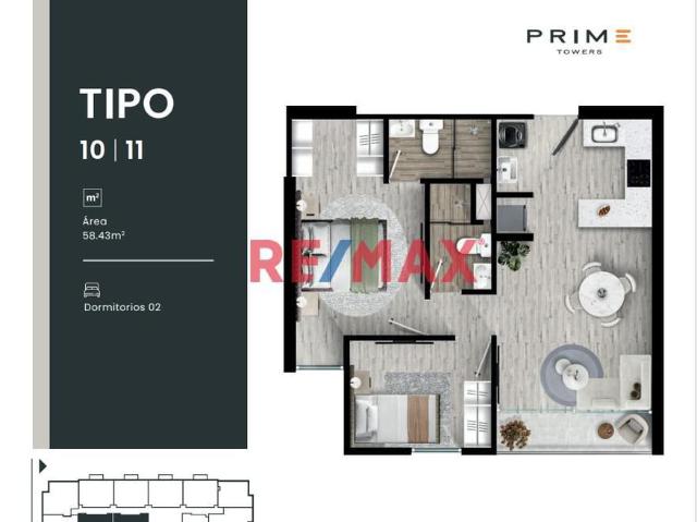 Departamento venta en Cerro Colorado, Arequipa