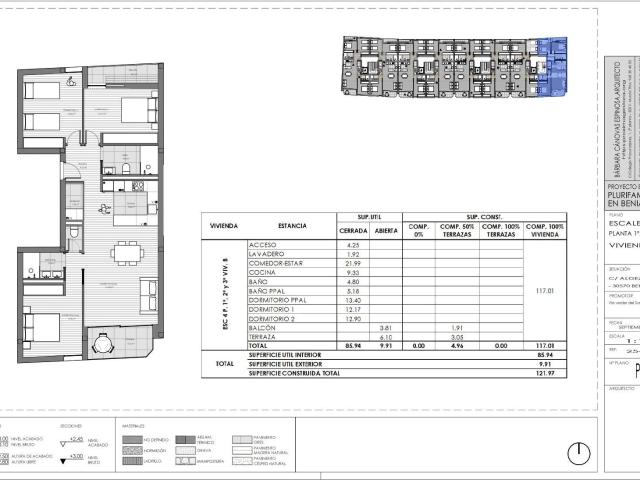 Piso en venta en Beniaján, Murcia