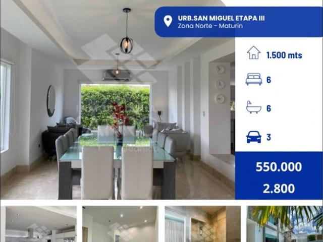 Casa en venta en Maturin, Monagas