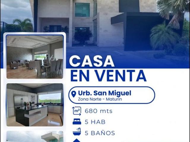 Casa en venta en Maturin, Monagas