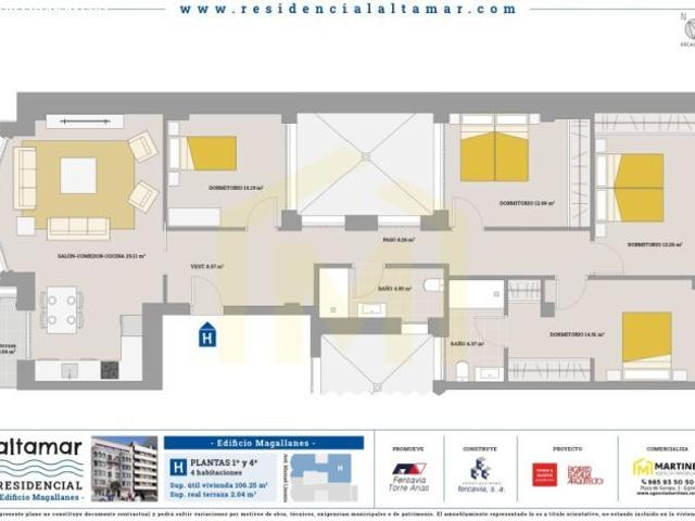 Piso en venta en El Llano, Gijón
