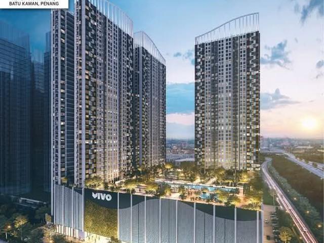 Apartment for rent in Kampung Sekolah Simpang Ampat, Batu Kawan