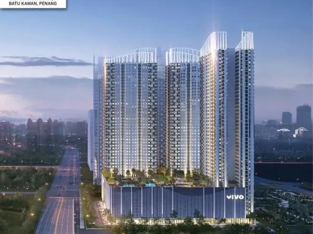 Apartment for rent in Kampung Sekolah Simpang Ampat, Batu Kawan