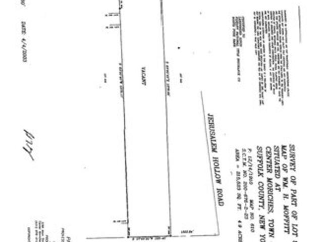 Land for sale in Manorville