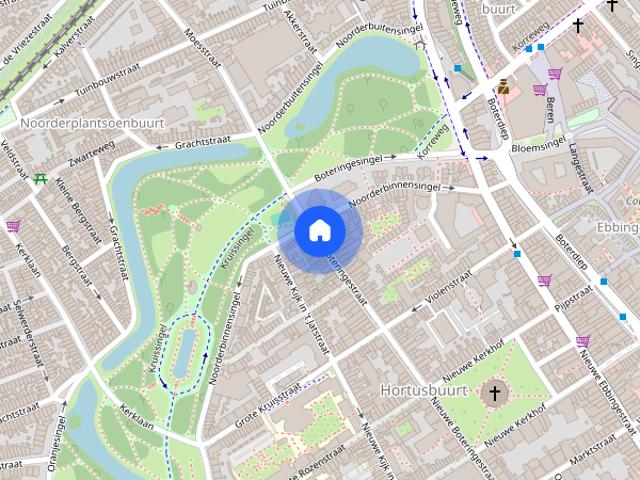 Studio te huur in Groningen, Hortusbuurt