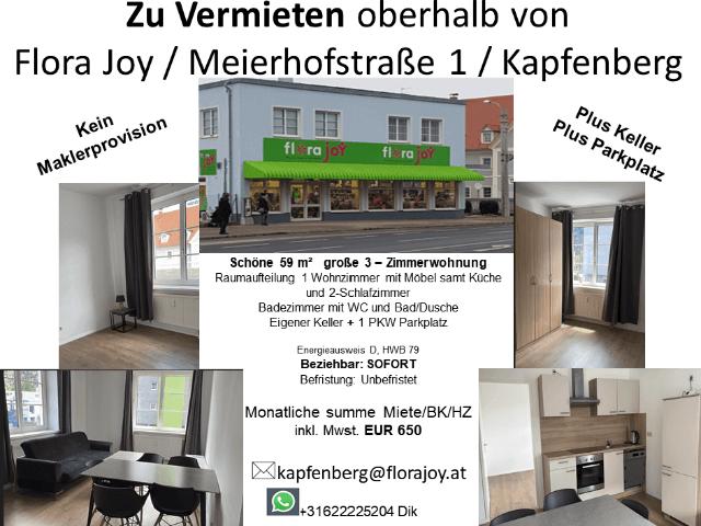 Apartment mieten in Hafendorf, Kapfenberg