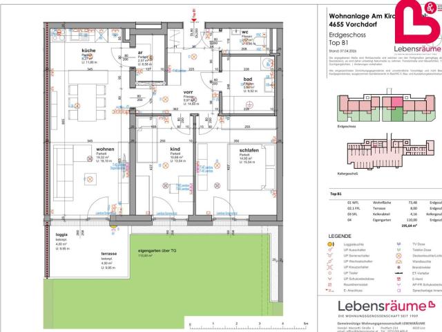 Wohnung mieten in Vorchdorf, Bezirk Gmunden