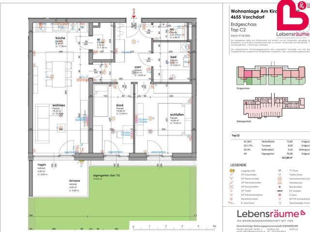 Wohnung mieten in Vorchdorf, Bezirk Gmunden