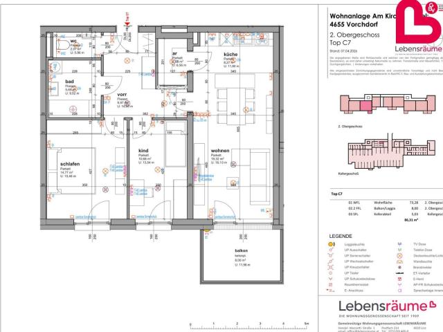 Wohnung mieten in Vorchdorf, Bezirk Gmunden