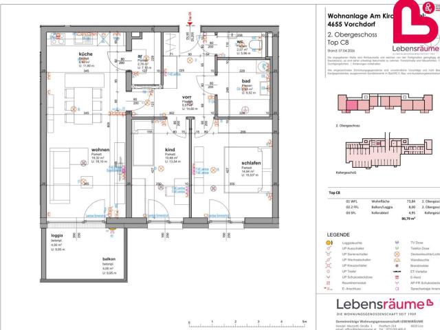 Wohnung mieten in Vorchdorf, Bezirk Gmunden