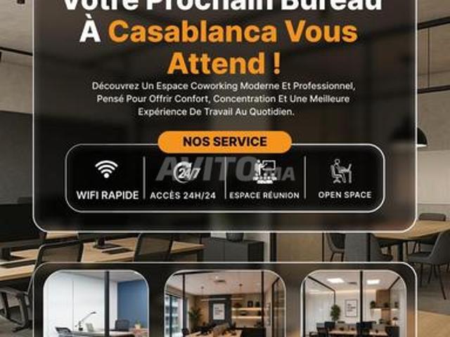 Bureau location à Anfa, Gharb-Chrarda-Beni Hssen