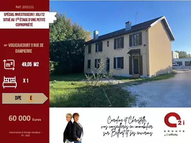 Appartement vente à Montbéliard, Voujeaucourt