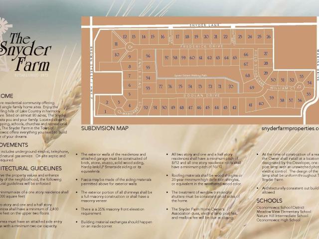 Land for sale in Oconomowoc, Wisconsin