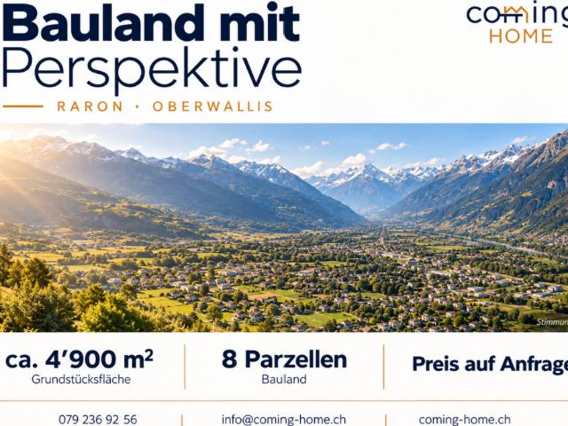Grundstück kaufen in Raron, Westlich Raron