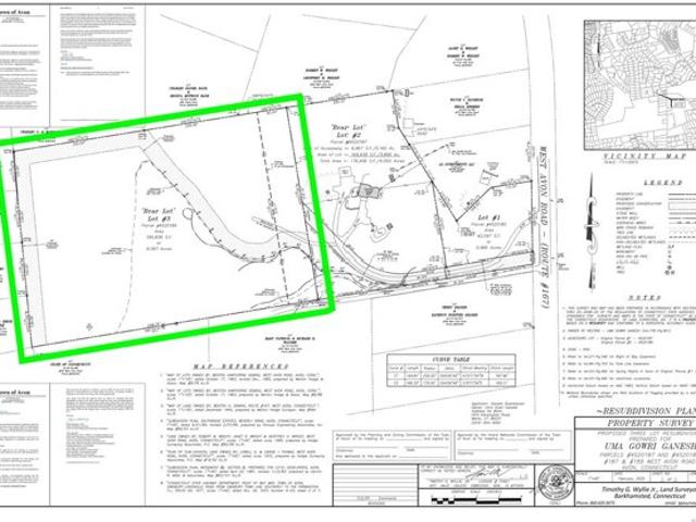 Land for sale in Avon, Connecticut