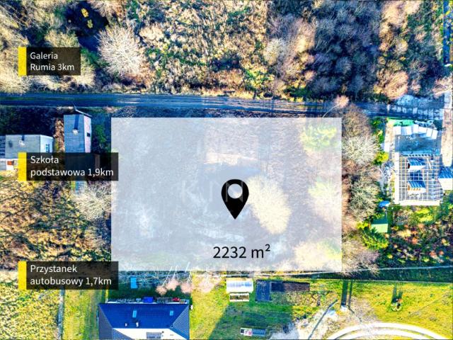 Grunt na sprzedaż w Rumia, Pomorskie