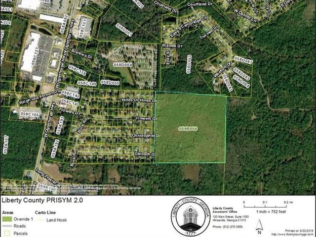 Land for sale in Hinesville, Liberty County