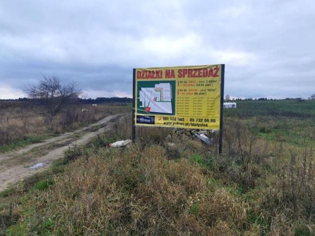 Grunt na sprzedaż w Zabłudów, powiat białostocki
