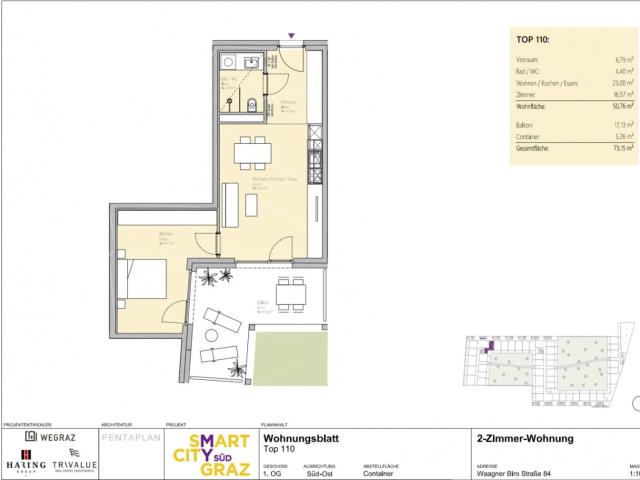 Apartment mieten in Lend, Gersdorf-Feistritz