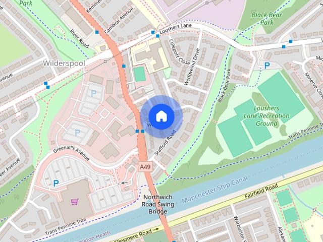 House for rent in Wilderspool, Warrington