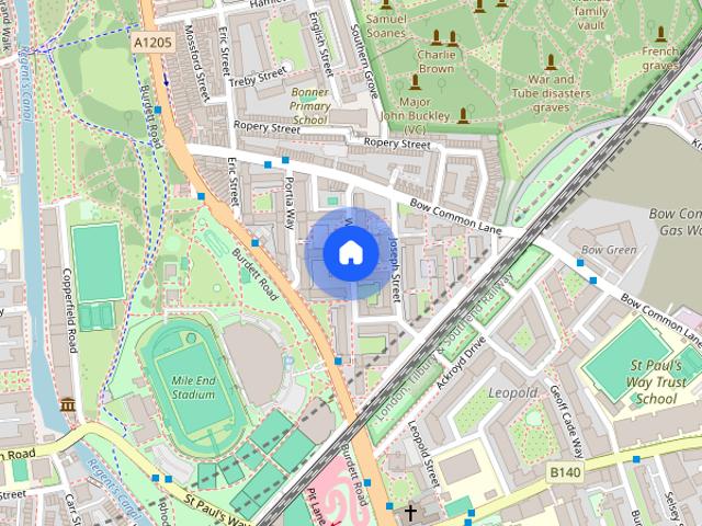 Apartment for rent in Mile End, Greater London