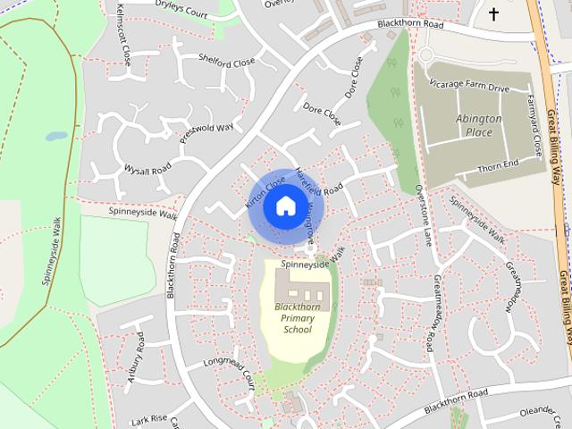 House for rent in Blackthorn, Northampton