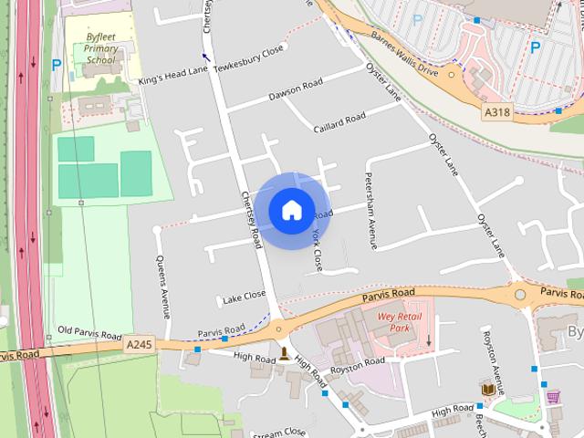 House for rent in Byfleet, Woking