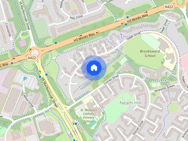 House for rent in Great Linford, Milton Keynes