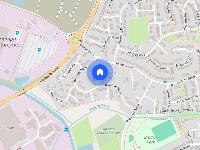 House for rent in Barton, Leicestershire