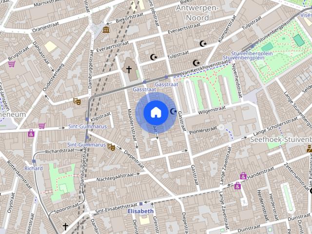 Kamer location à Antwerpen