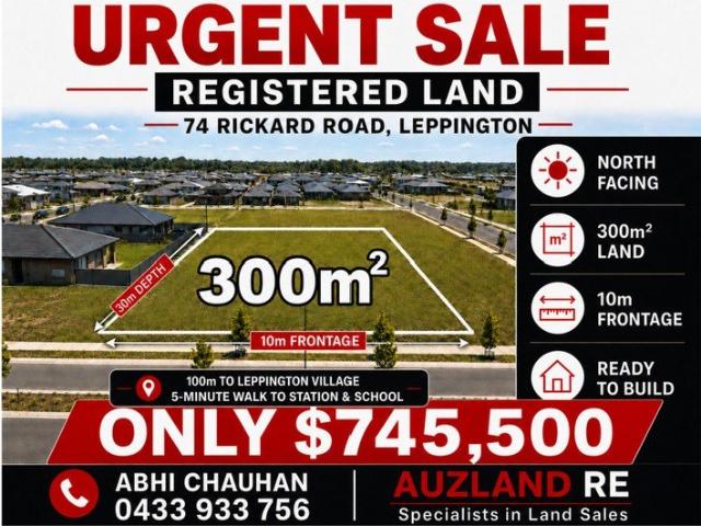 Land for sale in Sydney, New South Wales