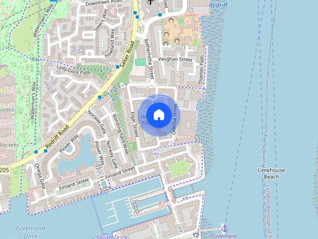 Apartment for rent in Rotherhithe, Greater London