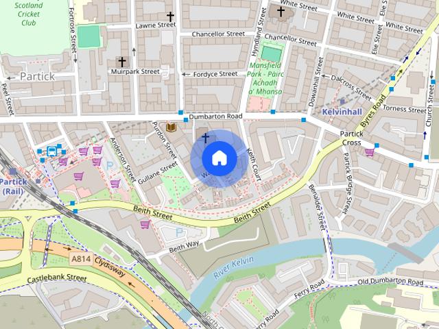 Apartment for rent in Partick, Scotland
