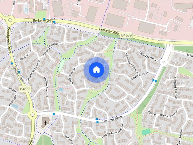 House for rent in Warndon, Worcestershire