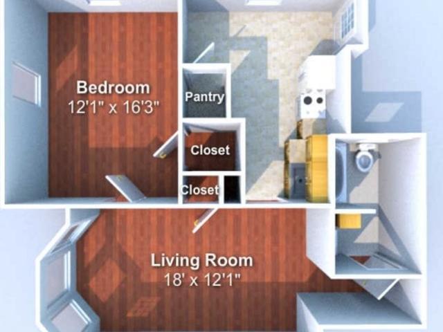 Apartment for rent in Tippecanoe, Indiana