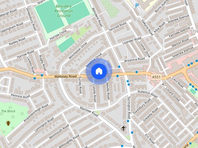 Apartment for rent in Liscard