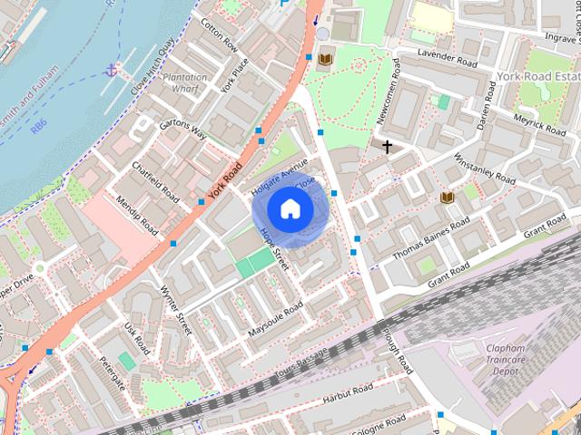 Apartment for rent in Battersea, Greater London