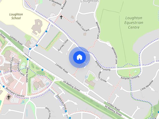 House for rent in Loughton, Milton Keynes
