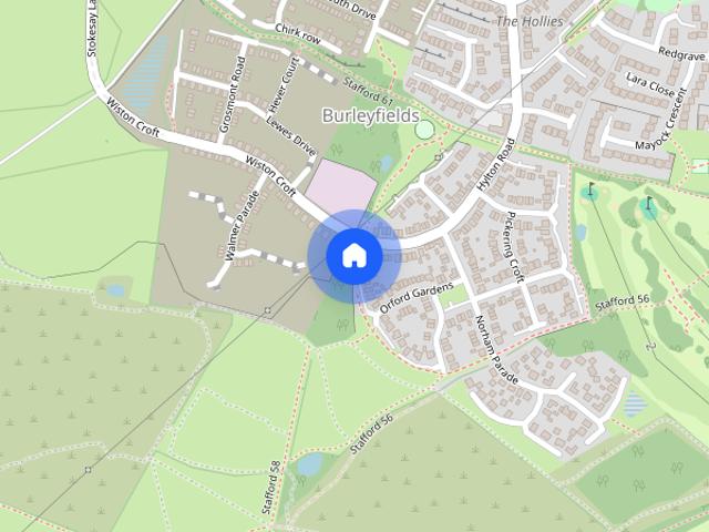 House for rent in Baswich, Staffordshire