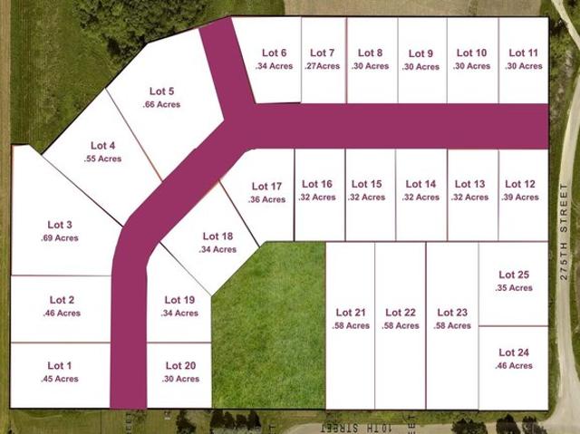 Land for sale in Quasqueton, Iowa