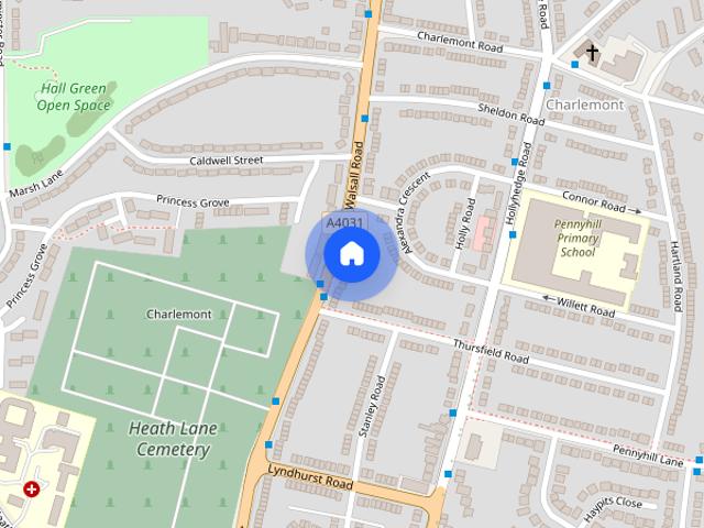 House for rent in Charlemont, West Bromwich