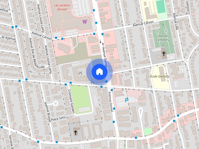 Apartment for rent in Dorval, Montréal (région administrative)