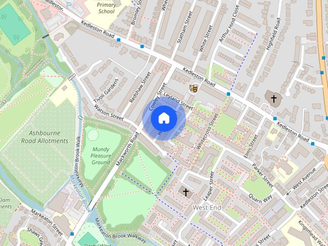 Room for rent in West End, Darley Abbey
