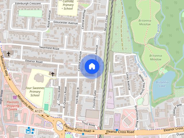 House for rent in Broxbourne, Hertfordshire