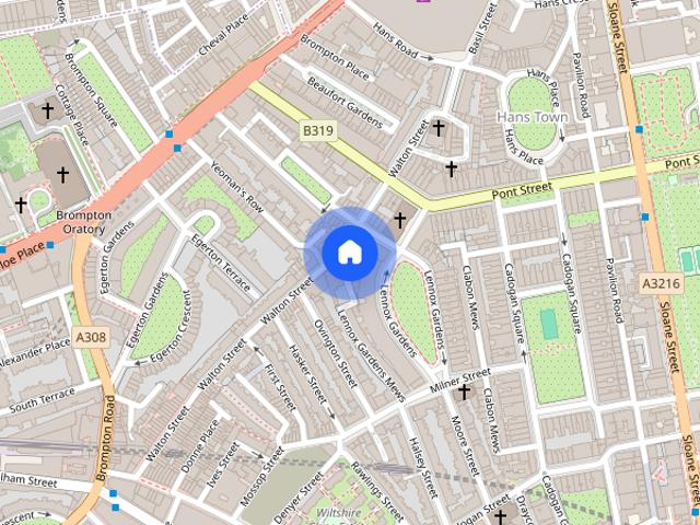 Apartment for rent in Chelsea, Cat Hill