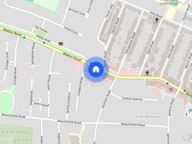 Apartment for rent in West Molesey, Elmbridge