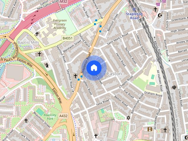 Apartment for rent in Baptist Mills, Bristol