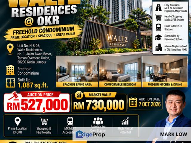 Condominium for sale in Taman OUG, Kuala Lumpur