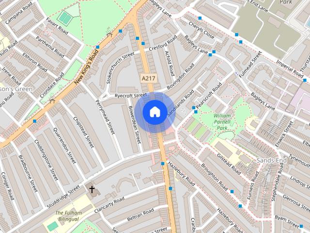 Apartment for rent in Fulham, Sands End